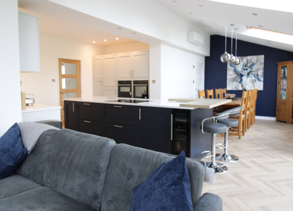 bright kitchen extension in hale