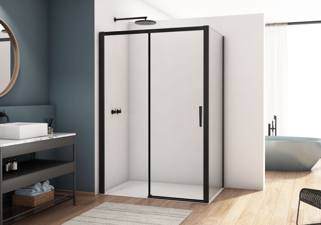 Rectangular shower enclosure 
