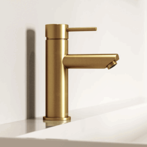 Lusso Brushed Gold Bathroom Tap
